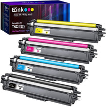Brother TN221 TN225 Compatible Toner Cartridge (4 Pack)