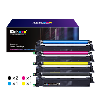 Brother TN229XL Compatible Toner Cartridges(5 Pack) | E-Z Ink