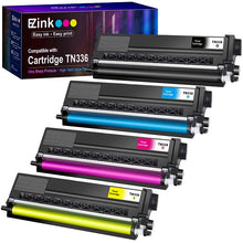 Brother TN336 TN331 Compatible Toner Cartridge (4 Pack)