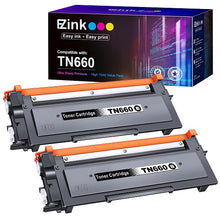 Brother TN660 TN630 Compatible Toner Cartridge (2 Black)
