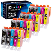 Canon PGI-220 CLI-221 Compatible Ink Cartridge (20 Pack)