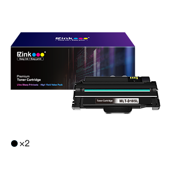 Samsung 105L MLT-D105L Compatible Toner Cartridge (2 Black)