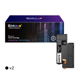 Dell 1250 810WH Compatible Toner Cartridge (2 Pack)