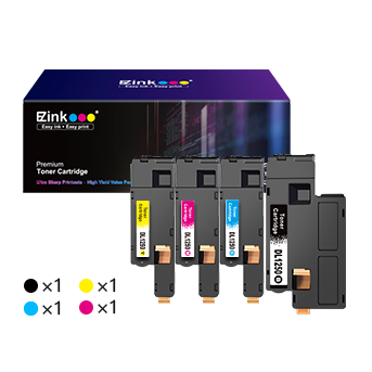 Dell 1250 810WH Compatible Toner Cartridge (4 Pack)