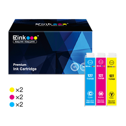 Epson 127 T127 Remanufactured Ink Cartridge (6 Pack)