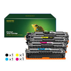 HP 128A CE320A Compatible Toner Cartridge (4 Pack)