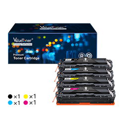 HP 131X 131A Remanufactured Toner Cartridge Cartridge (4 Pack)