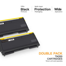Compatible Toner Cartridge Brother TN-350 2 Pack - E-Z Ink Inc.