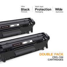 Compatible Toner Cartridge Canon 104 2 Pack - E-Z Ink Inc.