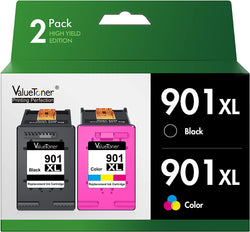 HP 901XL 901 XL Compatible Ink Cartridge (2 Pack)
