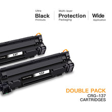 Compatible Toner Cartridge Canon 137 2 Pack - E-Z Ink Inc.
