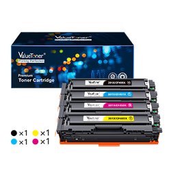 HP 201X 201A Compatible Toner Cartridge (4 Pack)