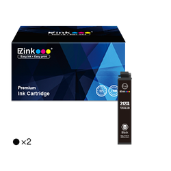 Epson 212XL T212XL Remanufactured Ink Cartridge (2 Black)