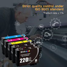 Epson 220XL T220XL Remanufactured Ink Cartridge (5 Pack)