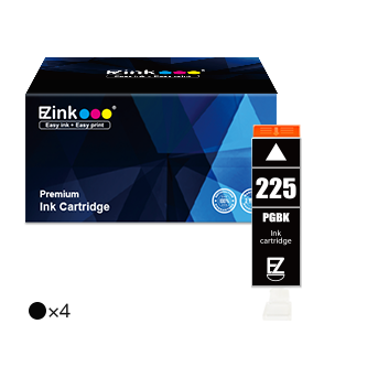 Canon PGI-225 PGI225 Compatible Ink Cartridge (4 Black)