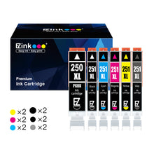 Canon PGI-250XL CLI-251XL Compatible Ink Cartridge (12 Pack)
