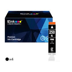 Canon PGI-250XL PGI 250 XL Compatible Ink Cartridge (4 Black)