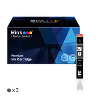 Canon CLI-251XL CLI 251 XL Compatible Ink Cartridge (3 Gray)