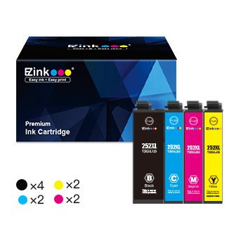 Epson 252XL T252XL Remanufactured Ink Cartridge (10 Pack)