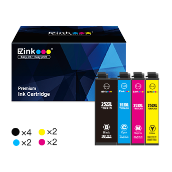 Epson 252XL T252XL Remanufactured Ink Cartridge (10 Pack) | E-Z Ink
