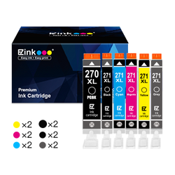 Canon PGI-270XL CLI-271XL Compatible Ink Cartridge (12 Pack)