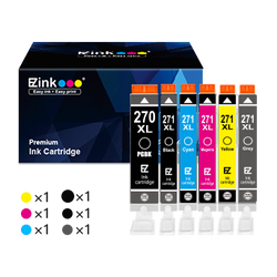 Canon PGI-270XL CLI-271XL Compatible Ink Cartridge (6 Pack)