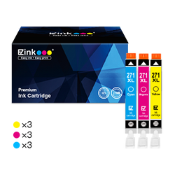 Canon CLI-271XL 271XL Compatible Ink Cartridge (9 Pack)