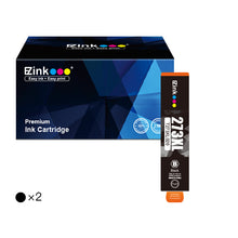 Epson 273XL T273XL Remanufactured Ink Cartridge (2 Black)