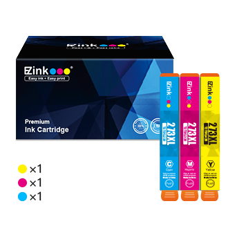 Epson 273XL T273XL Remanufactured Ink Cartridge (3 Pack)