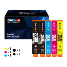 Epson 273XL T273XL Remanufactured Ink Cartridge (5 Pack)