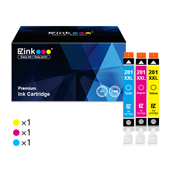 Canon CLI-281XXL 281 XXL Compatible Ink Cartridge (3 Pack)