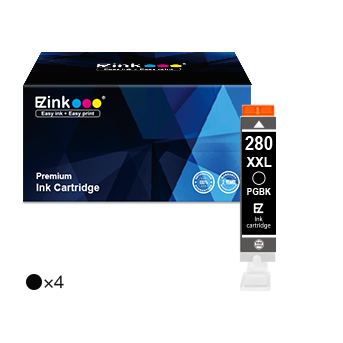 Canon PGI-280XXL 280 XXL Compatible Ink Cartridge (4 Black)