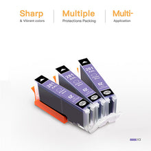 Canon CLI 281 281XXL Compatible Ink Cartridge (3 Photo Blue)