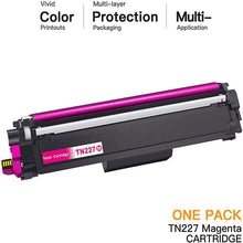 Brother TN227 TN223 Compatible Toner Cartridge (1 Magenta)