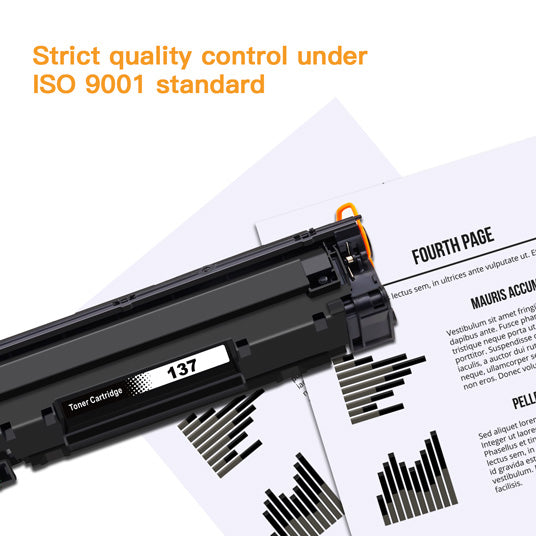 Canon 137 CRG137 Compatible Toner Cartridge (2 Black) | E-Z Ink