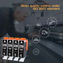 Compatible Ink Cartridge Canon PGI-220 4 Pack - E-Z Ink Inc.