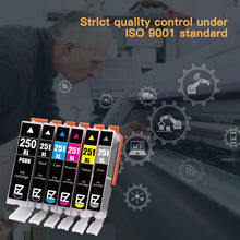 Compatible Ink Cartridge Canon PGI-250XL 250 XL CLI-251XL 251 XL High Yield  6 Pack With Gray - E-Z Ink Inc.
