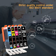 Compatible Ink Cartridge Canon PGI-250XL 250 XL CLI-251XL 251 XL High Yield 15 Pack - E-Z Ink Inc.