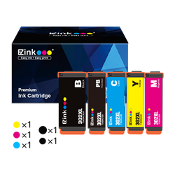 Epson 302XL T302XL Remanufactured Ink Cartridge (5 Pack)