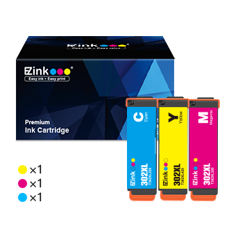 Epson 302XL T302XL Remanufactured Ink Cartridge (3 Pack)