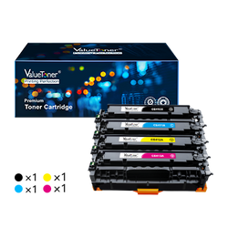 HP 305A 305X Remanufactured Toner Cartridge (4 Pack)