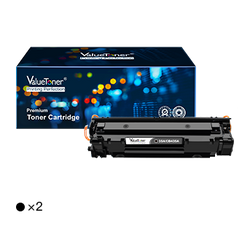 HP 35A CB435A Compatible Toner Cartridge (2 Black)