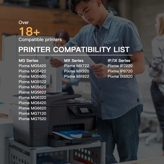 thumbnail image 2 of 5-Pack Canon CLI-251 XL Gray Ink Cartridge – PGI-250/CLI-251 XL – For Pixma MG5420, MG6320 – OEM 6517B001 2 of 6