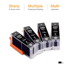 Canon PGI-280XXL 280 XXL Compatible Ink Cartridge (4 Black)