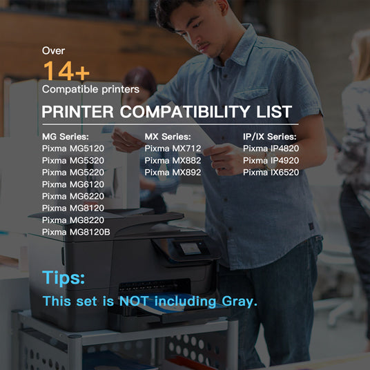 Inchiostro Di Ricarica 5x30ml Per Canon PGI-225 CLI-226 MG5120 - Foto 9