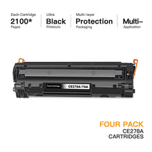 HP 78A CE278A Compatible Toner Cartridge (4 Black)