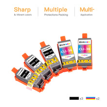 Canon PGI-35 CLI-36 Compatible Ink Cartridge (5 Pack)