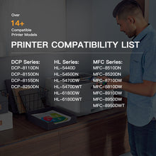 Brother TN750 TN720 Compatible Toner Cartridge (2 Pack)