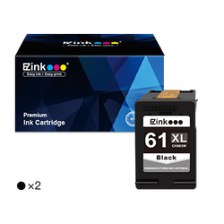 HP 61 61XL Remanufactured Ink Cartridge (2 Black)