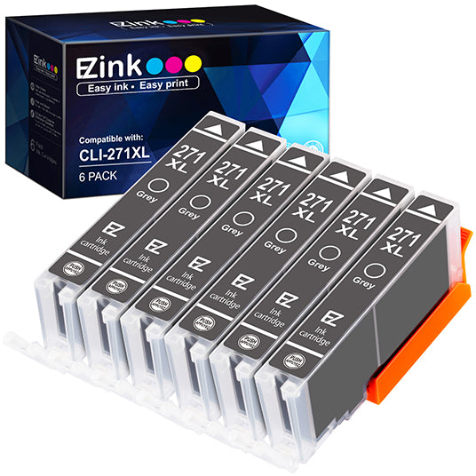 Canon CLI-271XL 271 XL Compatible Ink Cartridge (6 Gray) | E-Z Ink